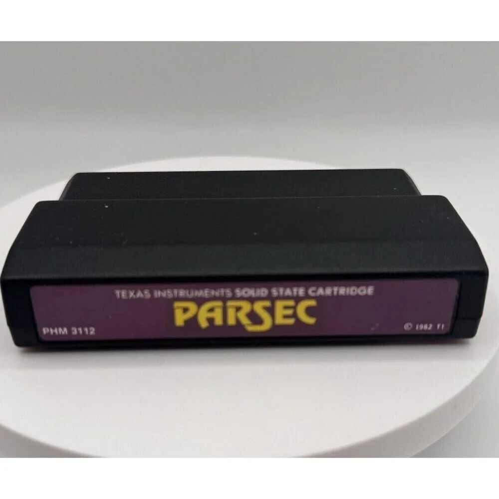 Vintage Parsec Texas Instruments Solid State Video Game Cartridge Untested